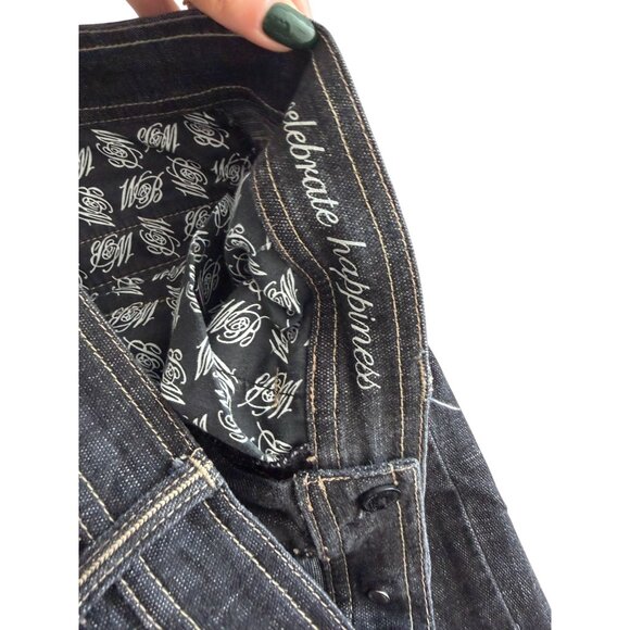 WHITE HOUSE BLACK MARKET Noir Bootcut Black Jeans Size 0 - Picture 5 of 8